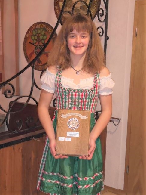 Vereinsmeisterin der Jugendklasse 2019