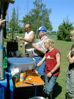 Das Versorgungsteam Siggi und Andre`s.