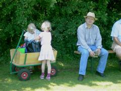 Thomas mit seinen Kids.