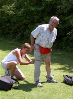 Margret und Wilhelm.