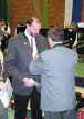 Ehrung bei der Sebastiansfeier 2005